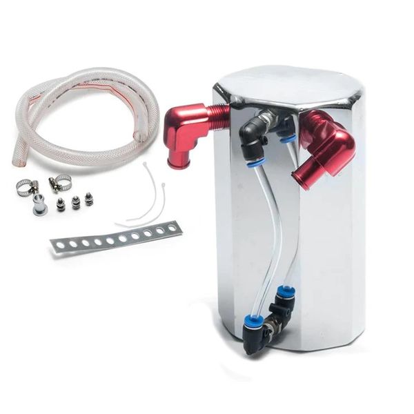 Oil Catch Tank, Breather Tank, 1Ltr, Chrome, GReddy, Universal, Catch Can