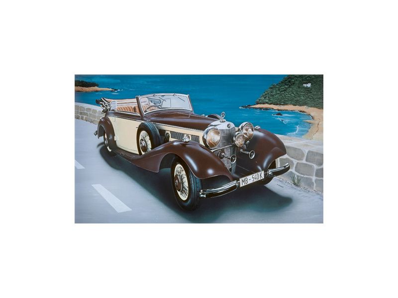 Italeri 1/24 Mercedes Benz 540K Car Plastic Model Kit