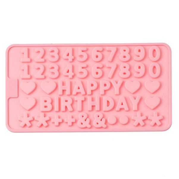 iKids Baby Food DIY Silicone Mold for Chocolate, Candy, Gummy 49 Birthday