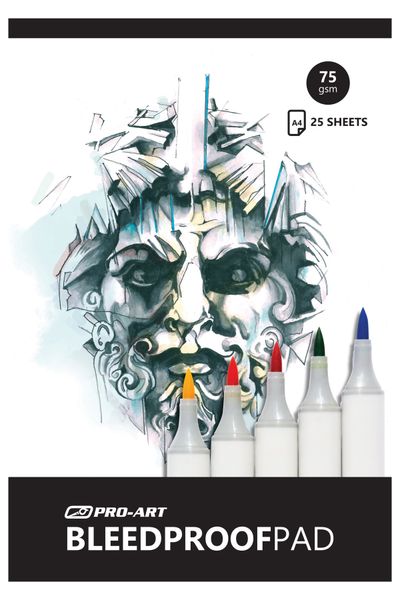 Pro-Art Bleedproof Pad A4 - 25 Sheets