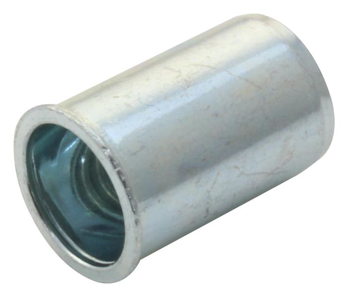 TR Fastenings (W/M8MEDIUM/FLG/OE/ST/KG) Rivet Nut, Blind, Open End