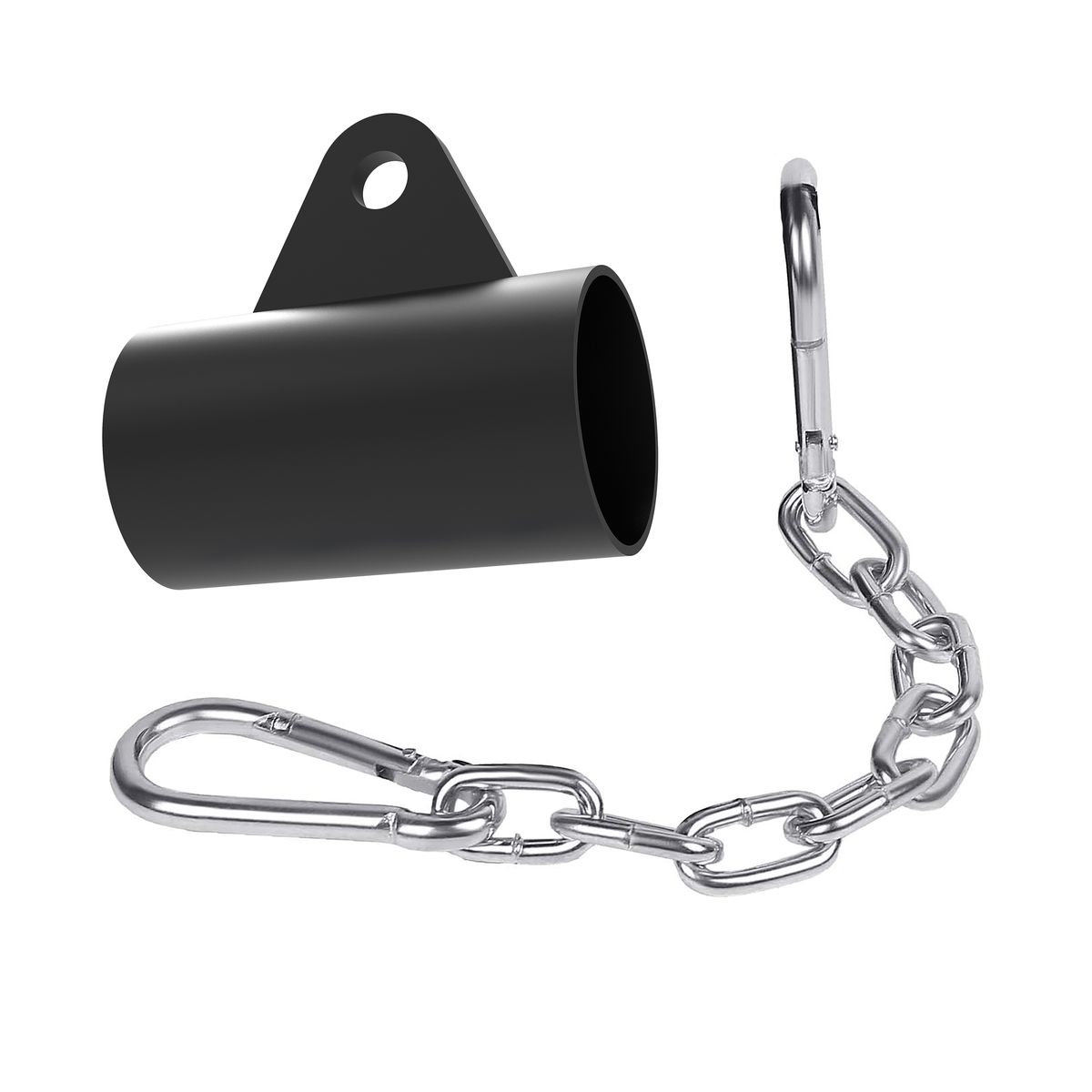 010Fitness T-Bar Barbell Eyelet Attachment for2 inch Olympic Bar with Chain