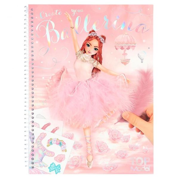 Top Model Colouring Book Ballerina