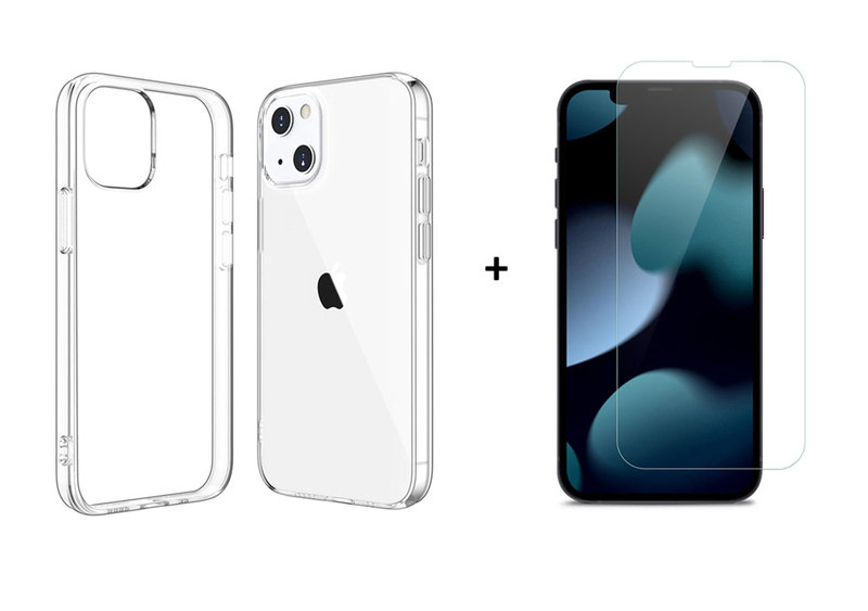 Protection Bundle Compatible with iPhone 13 (6.1")