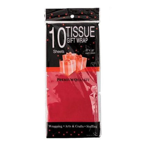 Paper Tissue Red - 10 Sheets