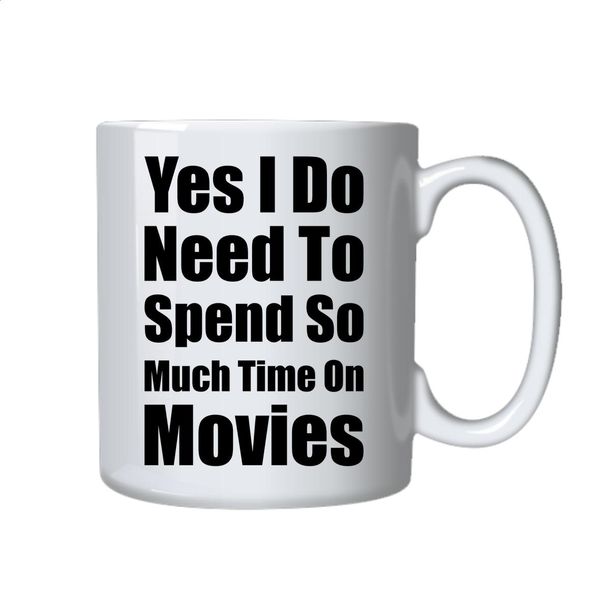 Movies Coffee Mug - Best Movie Funny Novelty Gift Idea