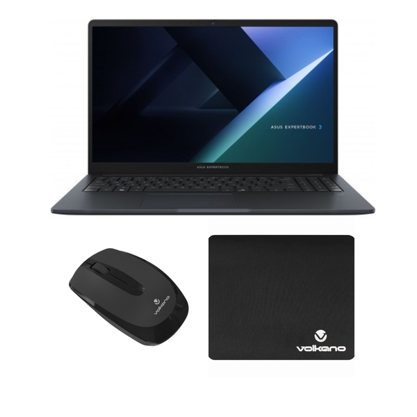 ASUS ExpertBook Laptop + Wireless Mouse + Mousepad Combo
