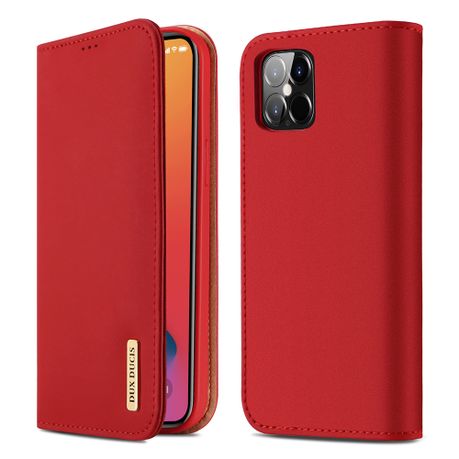 Dux Ducis Genuine Leather Wallet Cover For Iphone 12 Pro Max 6 7 Buy Online In South Africa Takealot Com