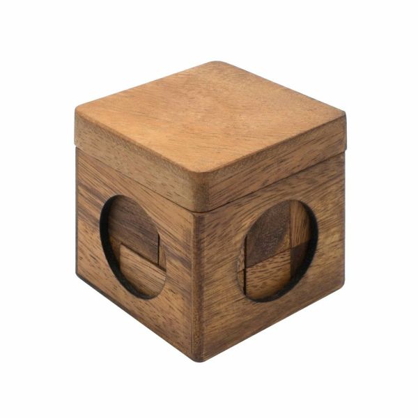 Cube Puzzle - 3D Wooden Puzzle Brainteaser