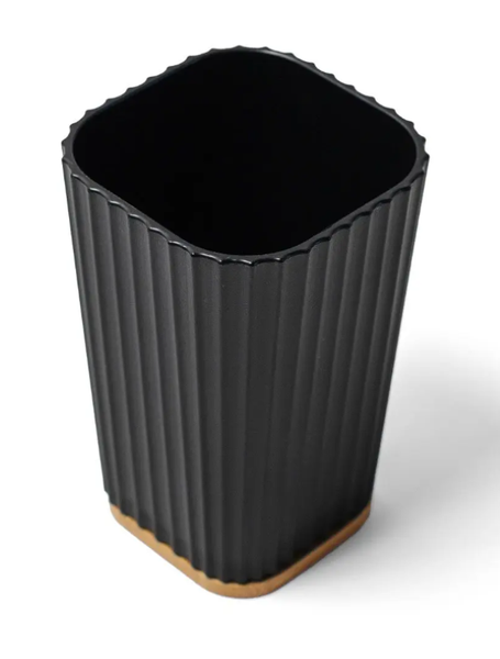 Tumbler, Black, Bamboo