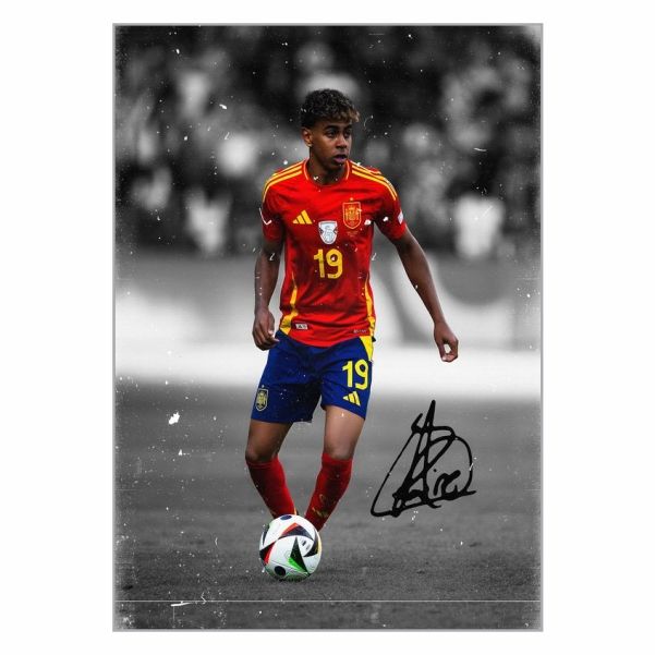 Lamine Yamal Spain Poster A1 Shop Today Get It Tomorrow