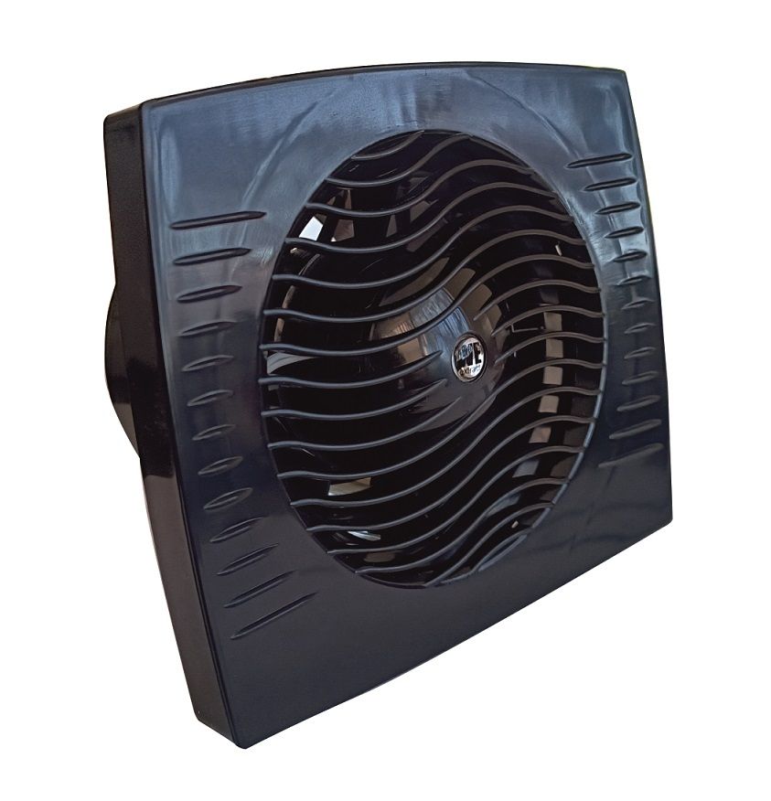 Extractor Fan Bathroom Toilet Wave Black Design 100mm | Shop Today. Get ...