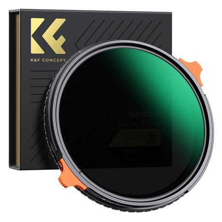 K&F 67mm 2-in1 CPL and Variable ND4-64 Filter Nano-X Series | KF01.1915 Image