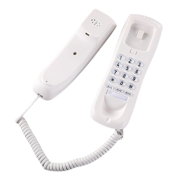 Wall Phone Wired Phone Landline Phone Home Phone White
