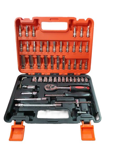 53 Piece Automotive Socket Set 1/4 Dr