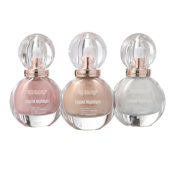 Liquid Highlighter Set Mixed Colors Radiant Glow - 3 Piece