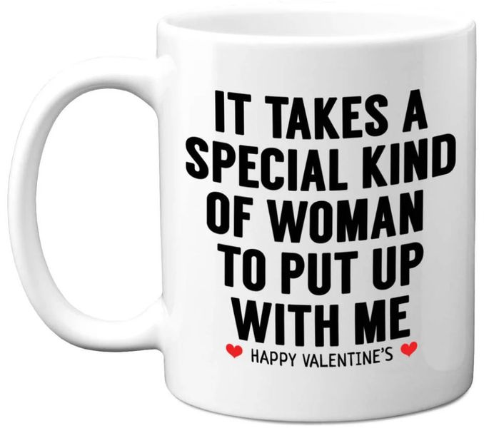 A Special Kind Of Woman Boyfriend Husband Valentine's Day Gift Coffee Mug