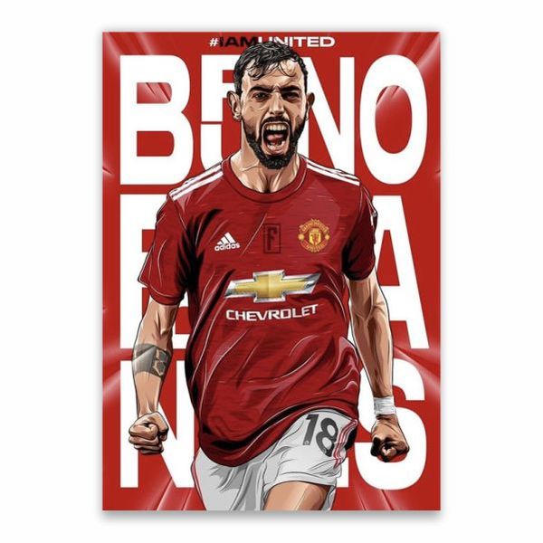 Bruno Fernandes Poster - A1
