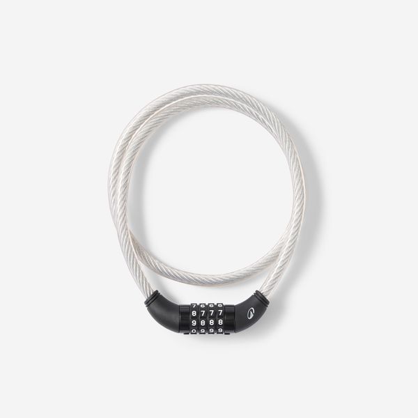 Btwin Bike Accessories Anti-Theft Spiral Lock Code 120