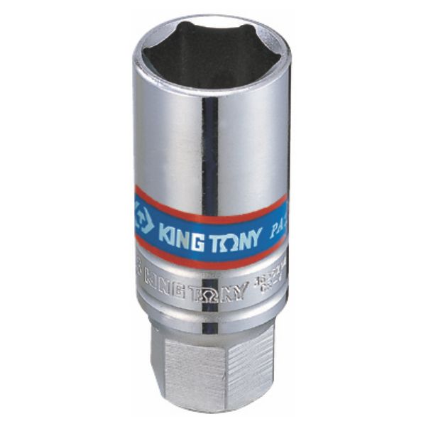 King Tony - Socket Spark Plug Rubber 3/8" X 21Mm 6P - 8 Pack