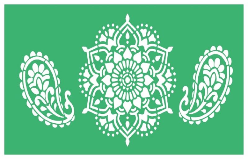 Paisley 2-in-1 Tier Cake Stencils