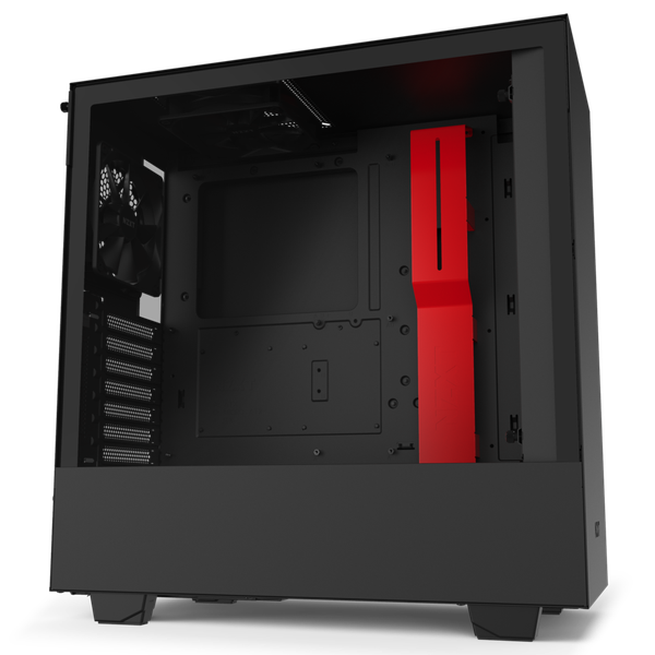 NZXT Computer Chassis H510 Black/Red CA-H510B-BR