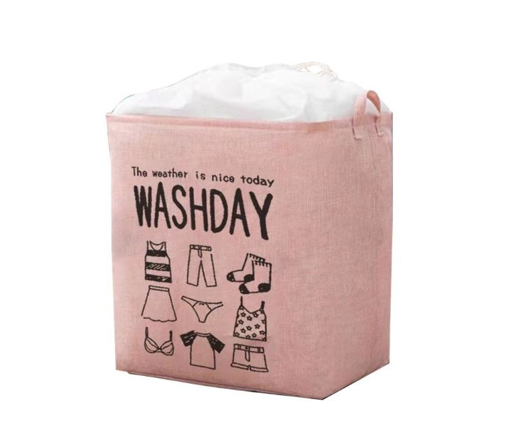 Washday Collapsible Laundry Bag ami top