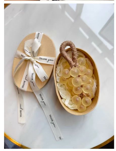 Crystal Grape Soap Gift Set | Pretty Hand Soap &amp; Bathroom Ornament |