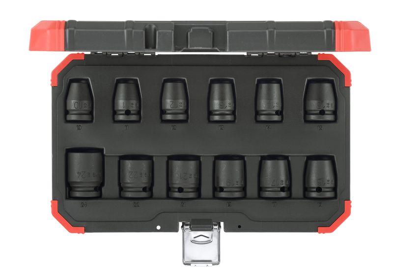 Gedore Red 1/2" Drive Impact Socket Set 12 Piece