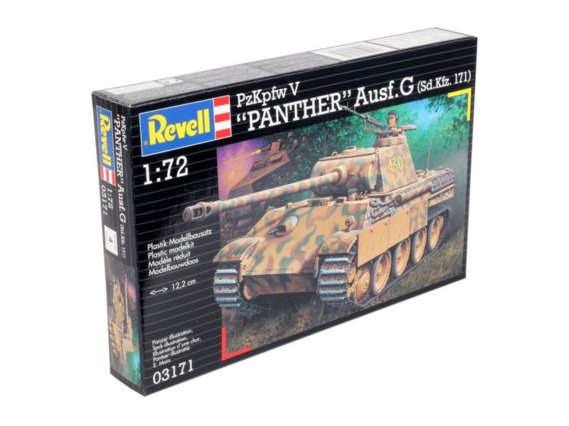Revell 1/72 PzKpfw V Panther Ausf.G (Sd.Kfz. 171) Plastic Model Kit