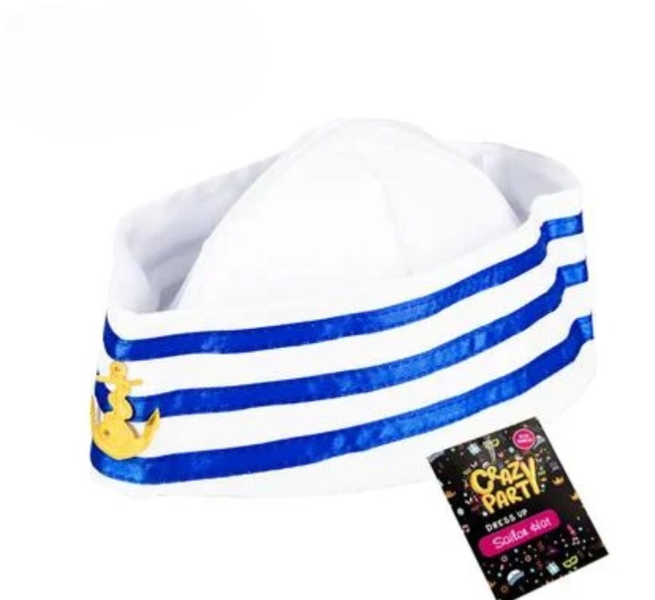 Set Sail in Style: Classic Dress-Up Sailor Hat