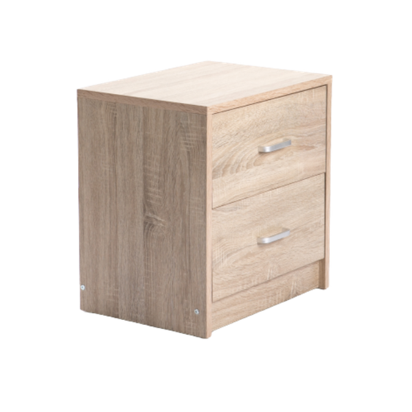Pedestal - 2 Drawer - Gamma - Light Oak