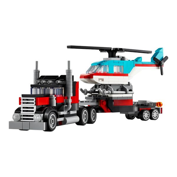 LEGO 31146 Creator Flatbed Truck with Helicopter Toy Set (Parallel Import)