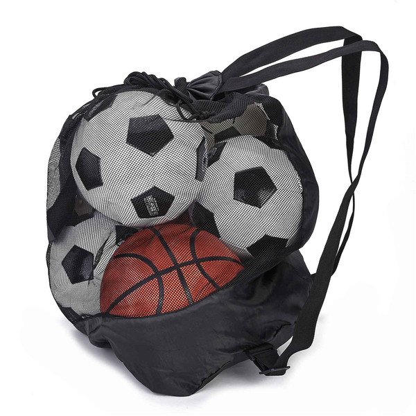 Mesh Bag Adjustable Drawstring Soccer Storage Bags Waterproof Big