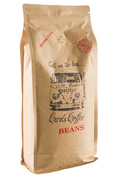 Carls Coffee - Mocha Java Beans for Authentic Chocolate Coffee - 1kg
