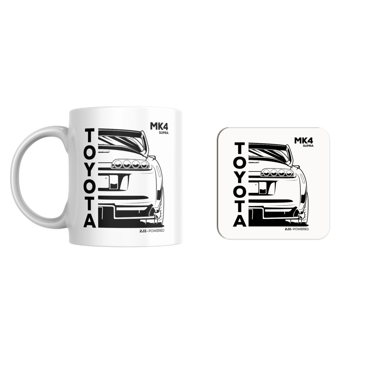 Toyota supra mk4 mug and coaster shop today get it tomorrow