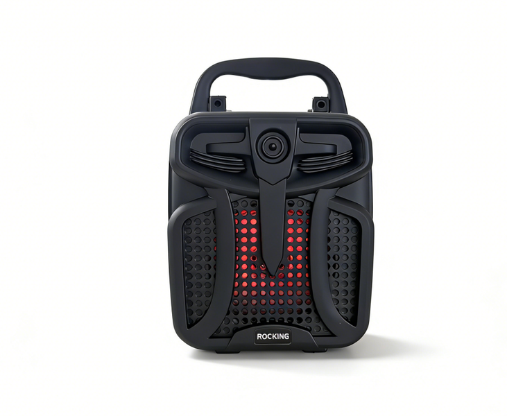 Rugged Outdoor Wireless Speaker with Handle, FM Radio &amp; USB MP3 Player