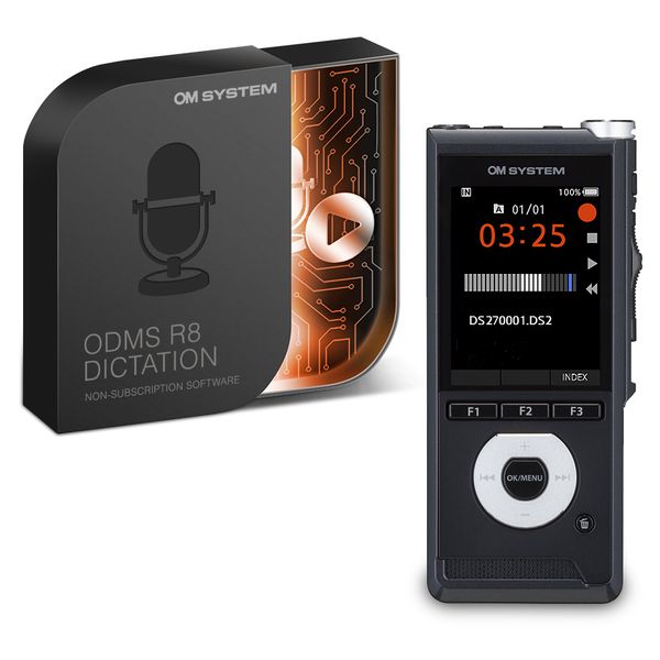 OM System DS-2700 Professional Digital Voice Recorder