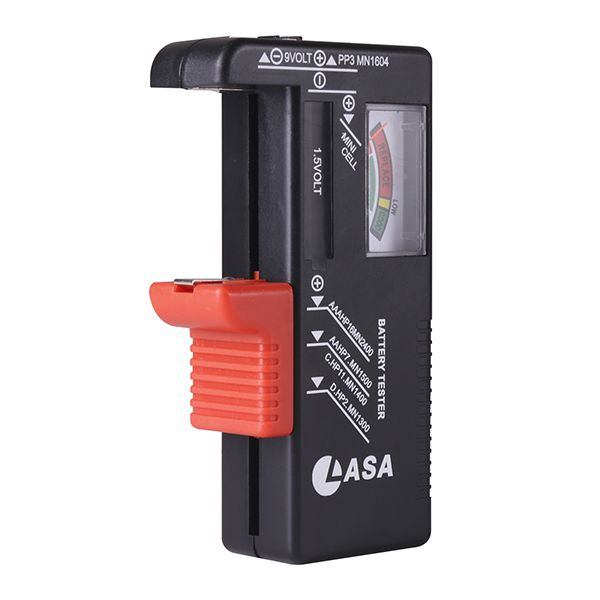 LASA Battery Capacity Tester AA AAA C D 9V