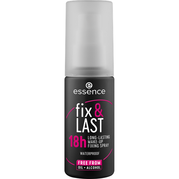 essence fix &amp; LAST 18h LONG-LASTING MAKE-UP FIXING SPRAY