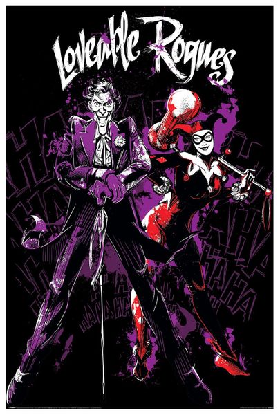 DC Comics: Batman (Lovable Rogues) Poster