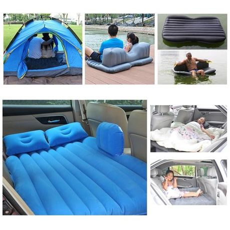 Heavy Duty Car Travel Inflatable Mattress with Electrical Pump Shop Today. Get it Tomorrow takealot