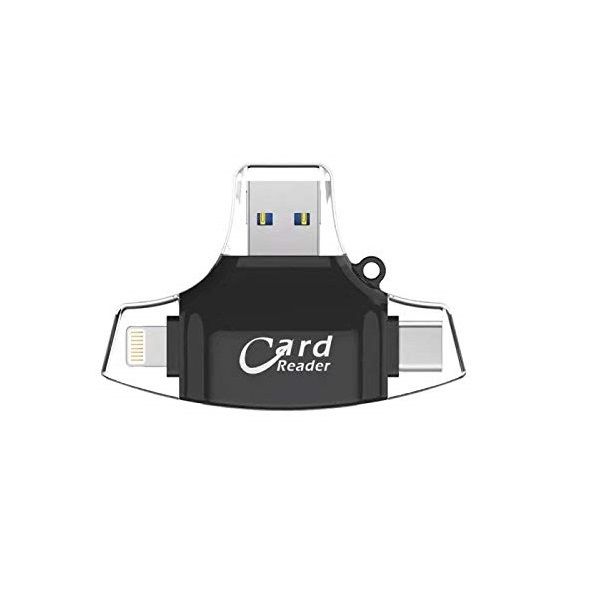LPS Multi-Functional OTG &amp; Card Reader - Black