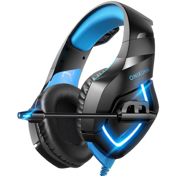 ONIKUMA K1B 3.5mm Stereo Gaming Headset - Blue