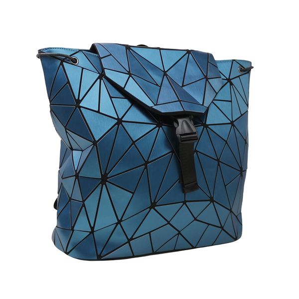 iDemoo - Sapphire Voyager Premium Backpack - Geometric Luminous Bag