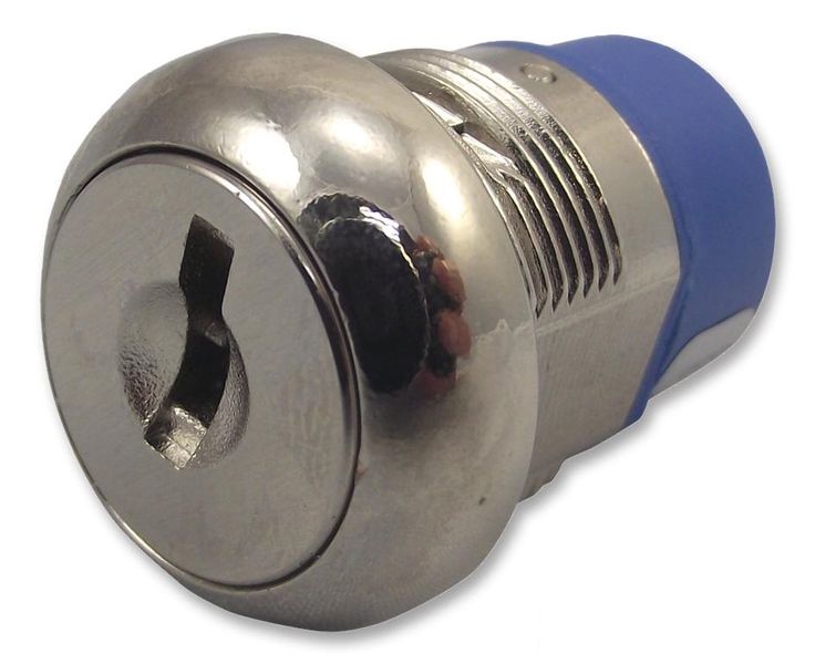 Multicomp Pro (S286B-1) Keylock Switch, Off-On, SPDT, 2 Position, 4 A