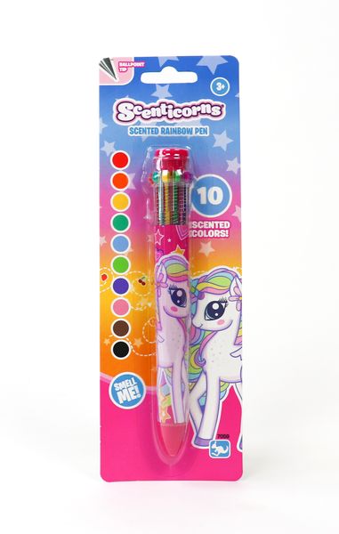 Scenticorns Stationery Rainbow 10 Color Pen