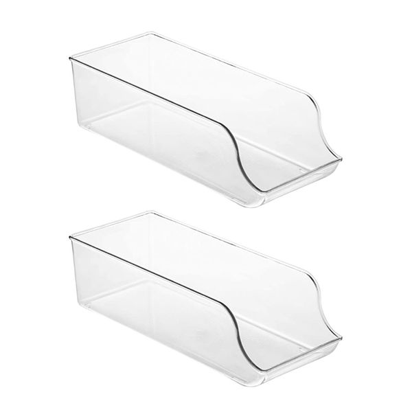 Organizer Box For Refrigerator Organizers And Storage Clear - Pack Of 2