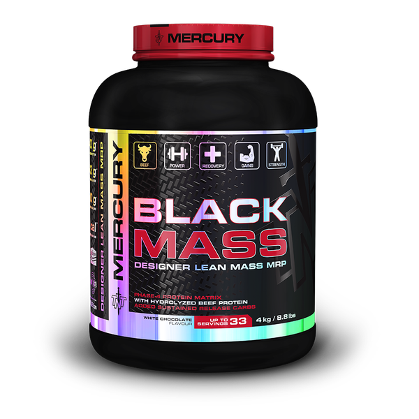 TNT Mercury Black Mass Protein Powder Blend - Lean Mass - White-Choc - 4kg