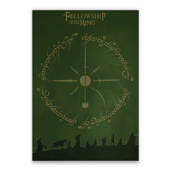 The Fellowship Weaponry Poster - A1